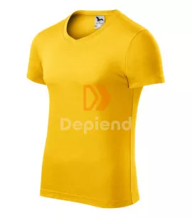 MALFINI ADL146 Malfini Slim Fit V-neck V nyakú férfi póló