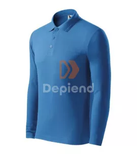 MALFINI ADL221 Malfini Pique Polo Long Sleve férfi pólóing