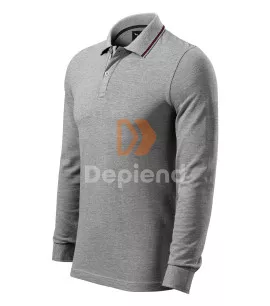 MALFINI Premium ADL258 Malfini Pólóing Contrast Stripe LS