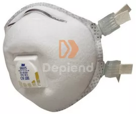 3M 3M9925 FFP2 NR D szelepes, aktívszenes