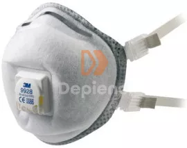 3M 3M9928 FFP2 NR D szelepes, aktívszenes