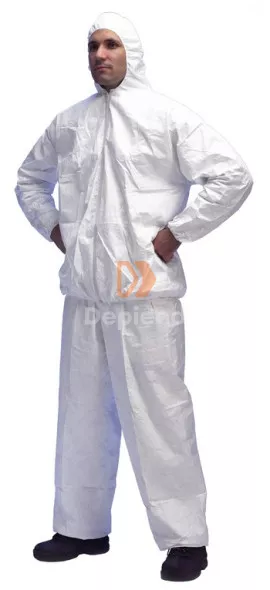 DuPont 40310 Tyvek dzseki, kapucnis, cipzáras