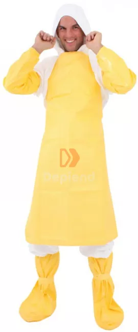 DuPont 40362 Tychem C kötény, vegyszerálló, szakadásbiztos
