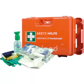Actiomedic 41503508400 Actiomedic elsősegély-felszerelés veszélyes áruk szállításához DIN 13 164 + kiegészítő tartalom