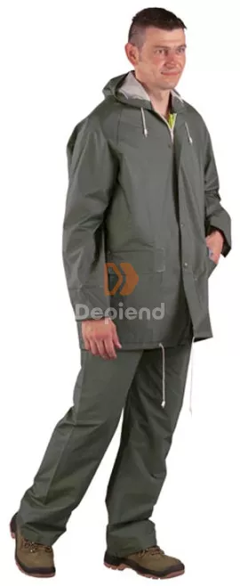 Coverguard 50200 PVC esőruha, sav- és lúgálló, kapucnis