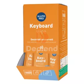 Kiilto 55210 Kiilto Pro Keyboard Wipe billentyűzet fertőtlenítő kendő