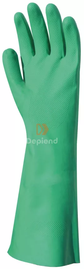EP 553841 45 cm-es Nitril Plus sav-, lúg-, olaj-, és vegyszerálló kesztyű