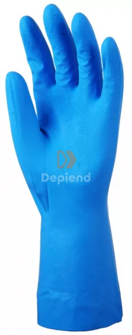 EP 555760 Akrilonitril kék vegyszerálló kesztyű