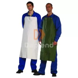 Coverguard 56175 Sav- és lúgálló zöld PVC kötény, 110 x 75 cm