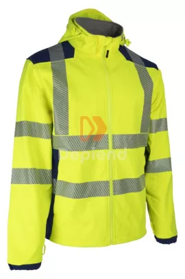Coverguard 5NEB16R NEBULO FLUO HiVis softshell kabát