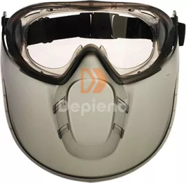 Lux Optical 60650 Stormlux, gumipántos, páramentes védőszemüveg arcvédővel