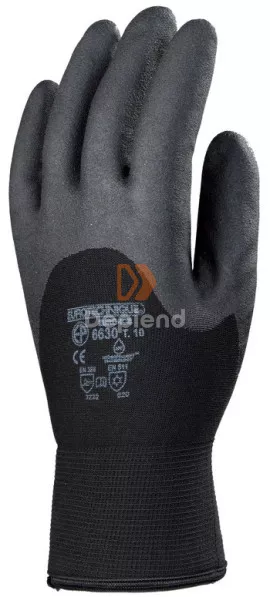EP MO6630 EUROICE téli szerelő kesztyű PVC tenyérrel