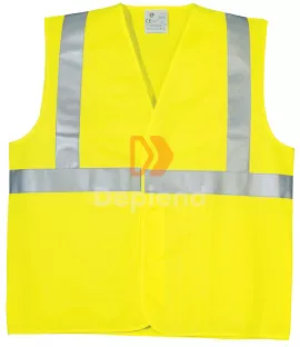 Coverguard 70206 Láthatósági mellény 1 kereszt, 1 hosszanti csíkkal