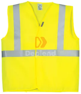 Coverguard 7021333 Fluo jól láthatósági mellény keresztcsíkos, nagyobb méret (kifutó)