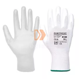 Portwest A120 Nylon védőkesztyű PU tenyérmártott