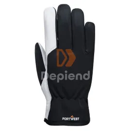 Mechanic 120 bőr tenyerű bélelt védőkesztyű