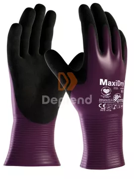 ATG CZA3101 ATG MaxiDry nitril és nitrilhab mártott védőkesztyű (56-426)