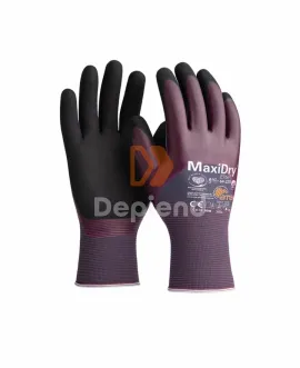ATG CZA3134 ATG MaxiDry Elite nitril és nitrilhab mártott védőkesztyű AD-APT-vel (64-225)