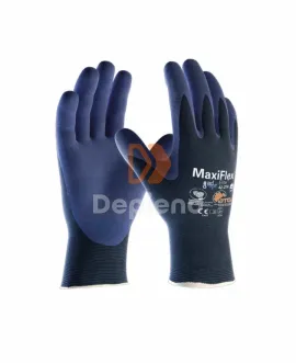 ATG CZA3137 ATG MaxiFlex Elite NBR és mikrohab mártott védőkesztyű AD-APT-vel (42-274)
