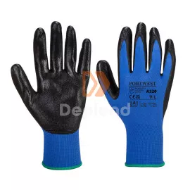 Portwest A320 Nylon nitrilhab tenyérmártott védőkeszyű