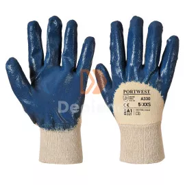 Portwest A330 Nitril csuklószorítós védőkesztyű