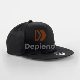 Beechfield B610 Beechfield 5 Panel Snapback Rapper Cap baseball sapka