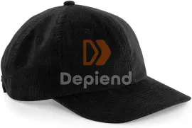 Beechfield B682 Beechfield Heritage Cord Cap baseball sapka