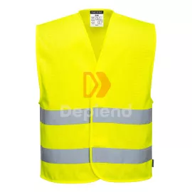Portwest C374 MeshAir Hi-Vis kéttónusú mellény