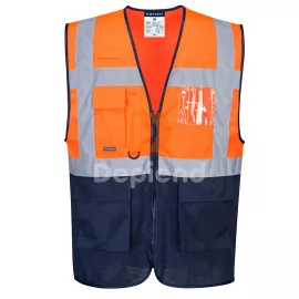 Portwest Hi-Vis kéttónusú MeshAir Executive mellény