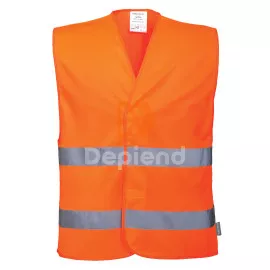Portwest Jól láthatósági két csíkos mellény