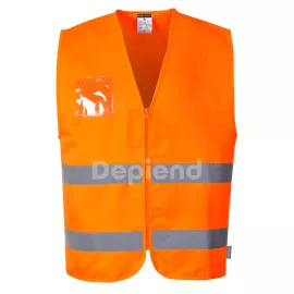 Portwest Hi-Vis kevertszálas mellény