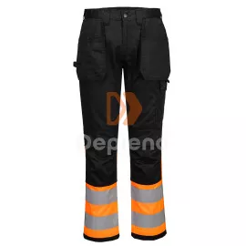 WX2 Eco Hi-Vis Class 1 lengőzsebes nadrág