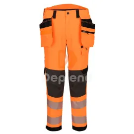 EV4 Hi-Vis Class 2 lengőzsebes nadrág