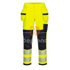 Portwest FR407 PW3 Modaflame Hi-Vis lengőzsebes nadrág