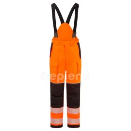 Portwest FR426 PW3 Modaflame Hi-Vis lángálló téli kantáros nadrág