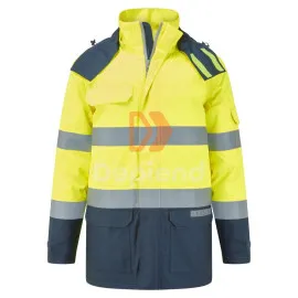 Bizflame Rain+ Hi-Vis Multi-norm kontraszt lángálló télikabát