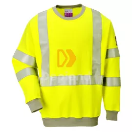 Portwest Lángálló, antisztatikus Hi-Vis pulóver