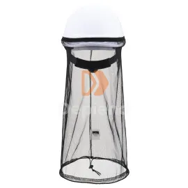 Helmet Insect Net összecsomagolható rovarháló sisakra