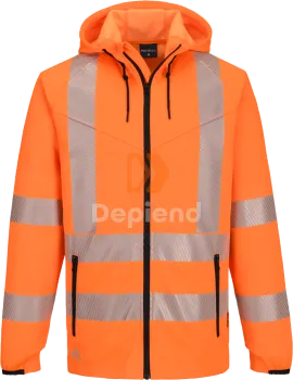 Portwest KX303 KX3 Sport Hi-Vis cipzáras pulóver