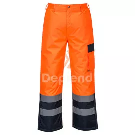 Portwest Hi-Vis Contrast nadrág - bélelt