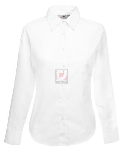 650120 65-012 Lady-Fit L/S Poplin Shirt polo, ing, bluz