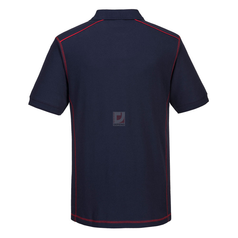 B218 Essential 2-Tone Polo Shirt polo, ing, bluz