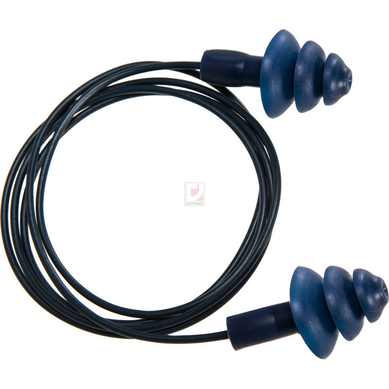 EP07 Portwest TPR earplugs-Detectable fuldugo
