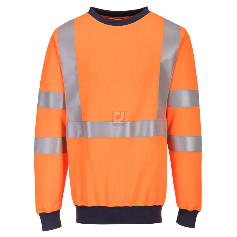 FR703 Portwest Flame Resistant RIS Sweatshirt pulover