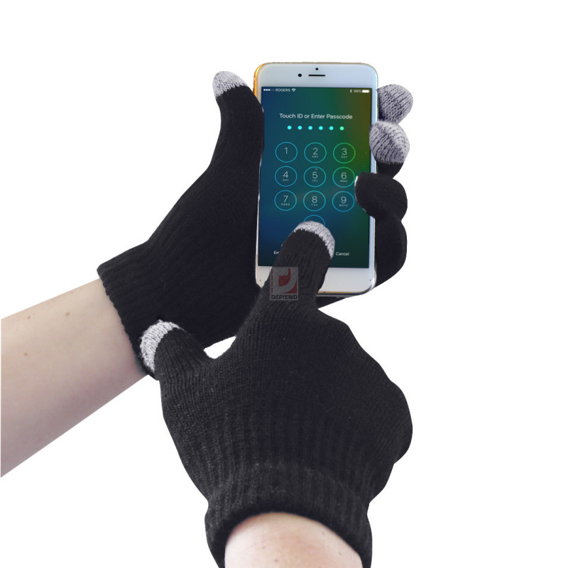 GL16 Touchscreen (kapacitiv kesztyu, erintokepernyos eszkozokhoz) kotott kesztyu vedokesztyu