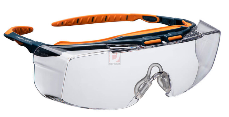 PS24 Portwest Peak OTG Safety Glasses hagyomanyos